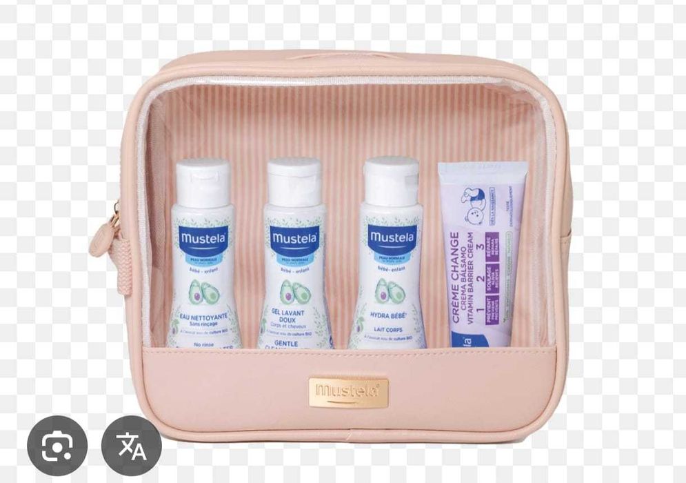 Necessaire "Mustela" como saiu da loja