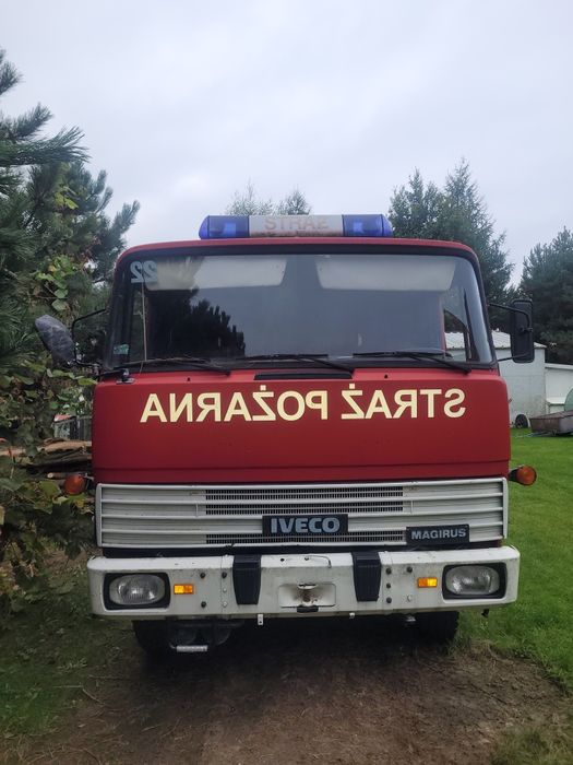 Iveco magirus deutz Straż pożarna 4x4