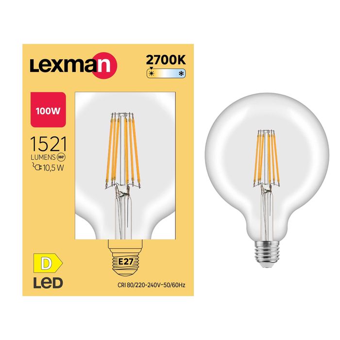 Lâmpadas LED de filamento E27 Formatos Diversos