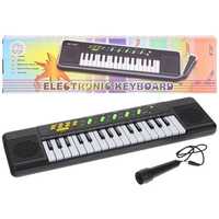 Pianinko Keyboard Organy z Mikrofonem Elektroniczne dla Dzieci Muzyka