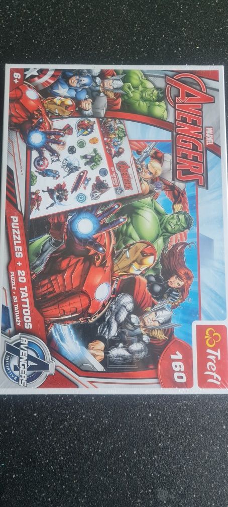 Puzzle Avengers 160+ tatuaże