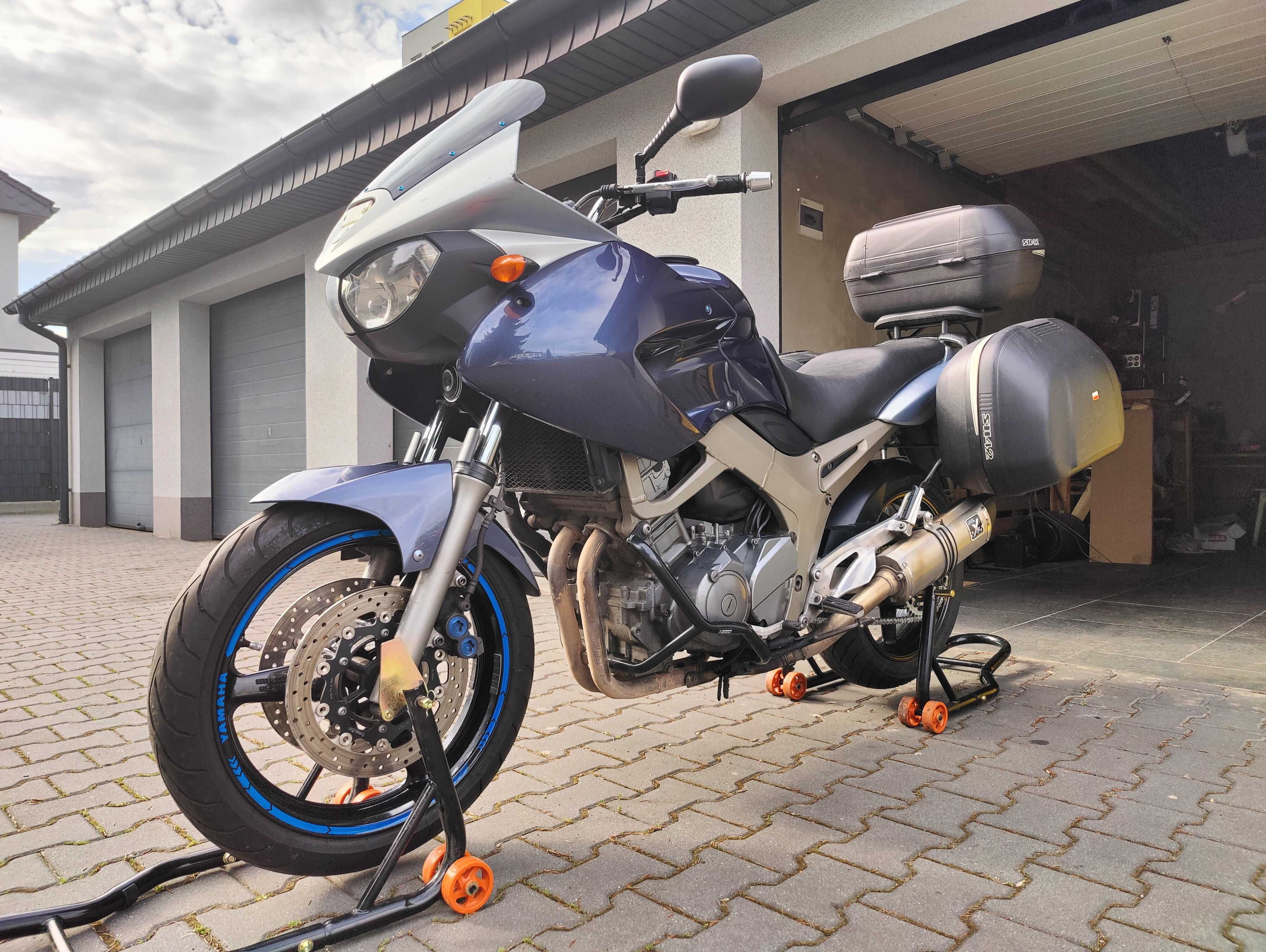 Yamaha TDM 900 rocznik 2004 dodatki +kufry +wydechy