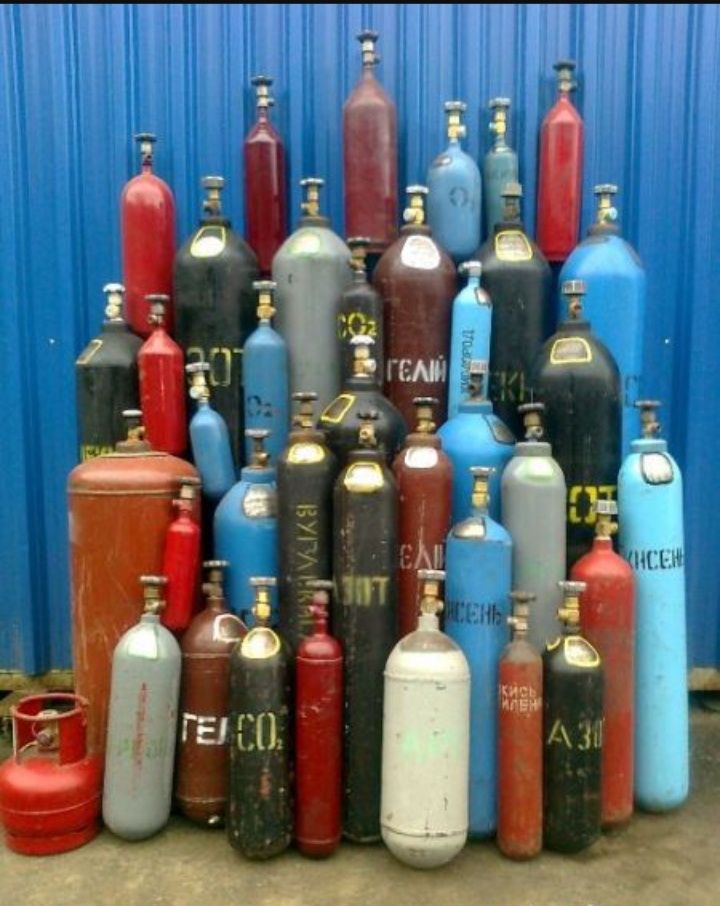 Кислород.. Кислород в баллонах Вольногорск аргон азот пропан гелий