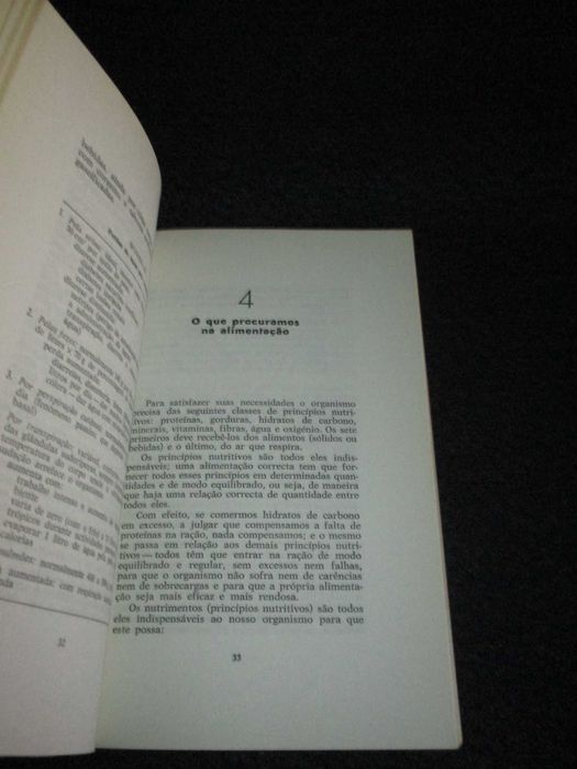 Livro Ideias Gerais sobre Alimentação Racional Emílio Peres
