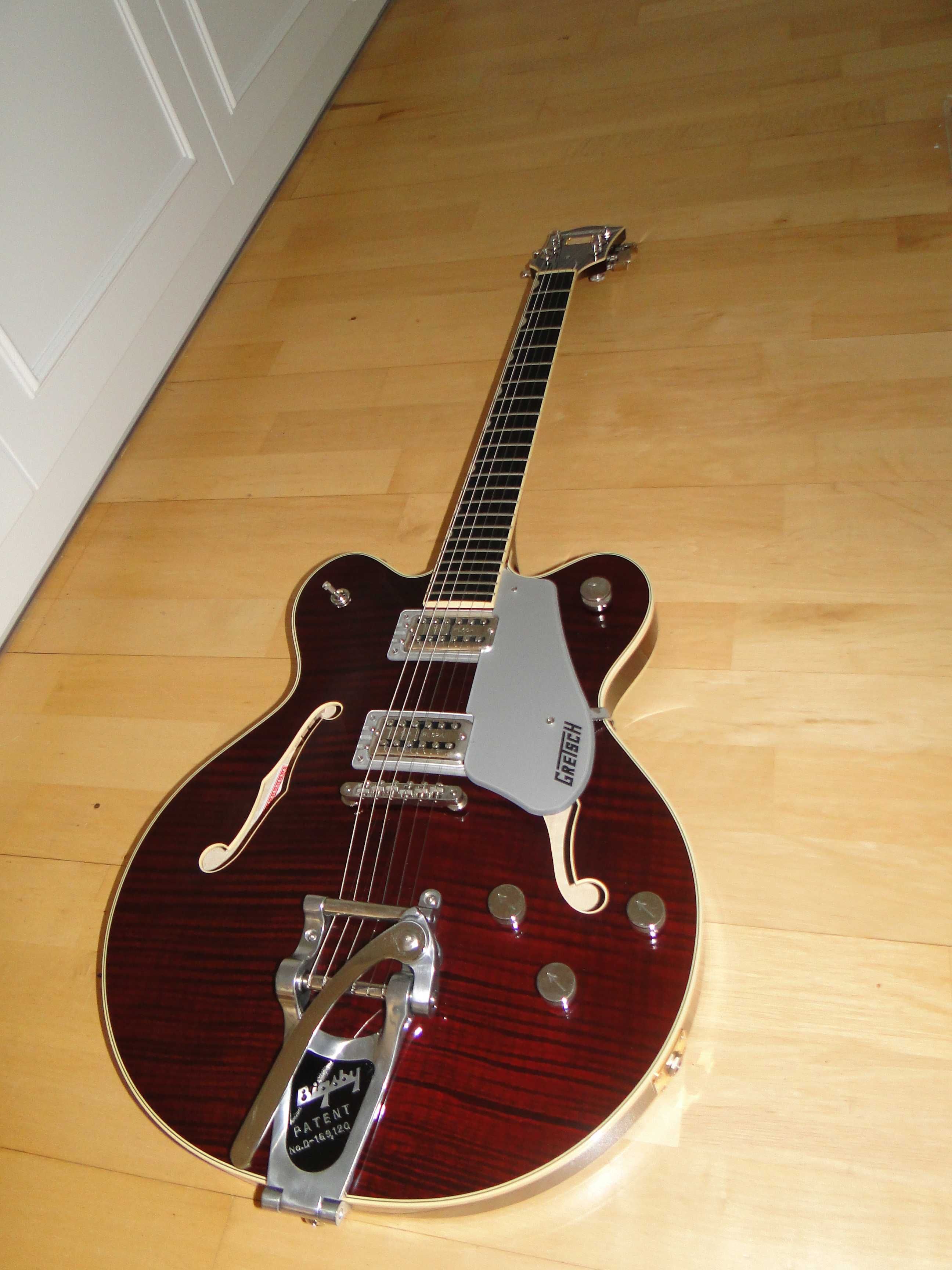 Zawodowa Gitara GRETSCH G6609 Players Edition Broadkaster Dark Cherry
