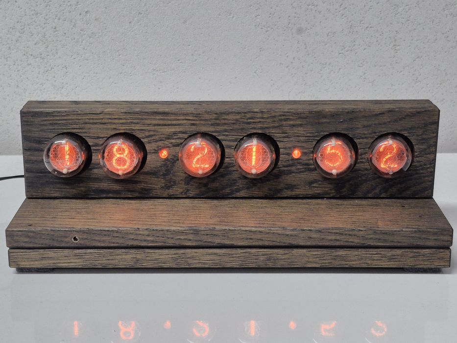 Zegar nixie 6x lc513 dolam z pilotem