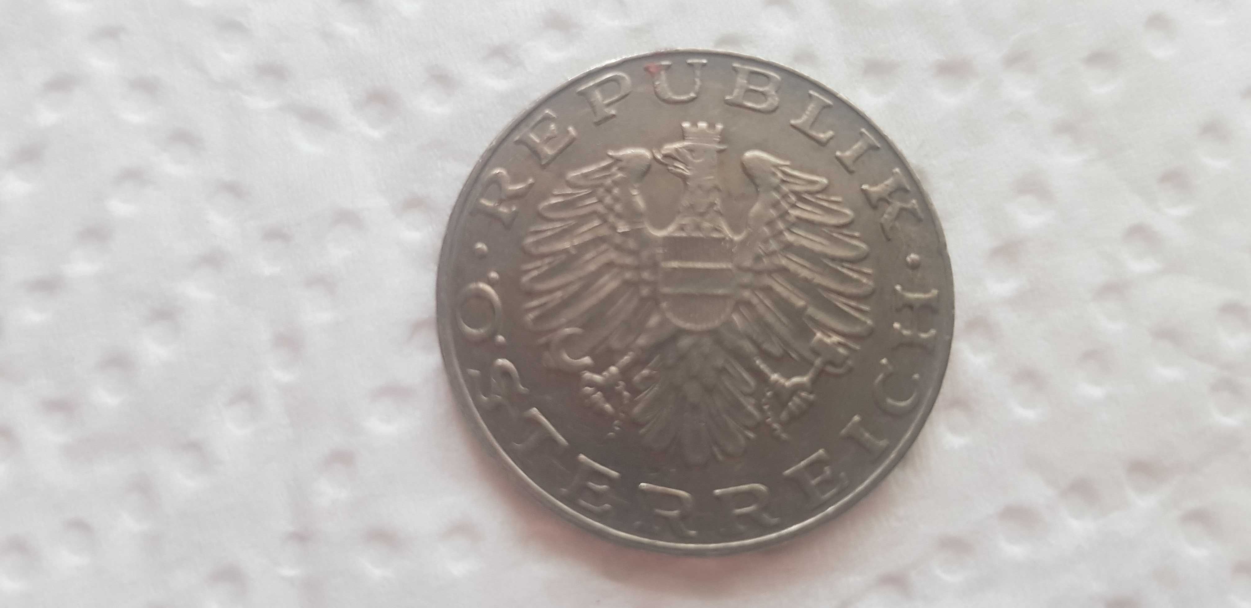 Moneta 10 Szylingów 1974 r. Austria