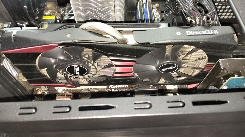 Видеокарта Asus PCI-Ex Radeon R9 280X DC II 3072MB GDDR5 (384bit) (107