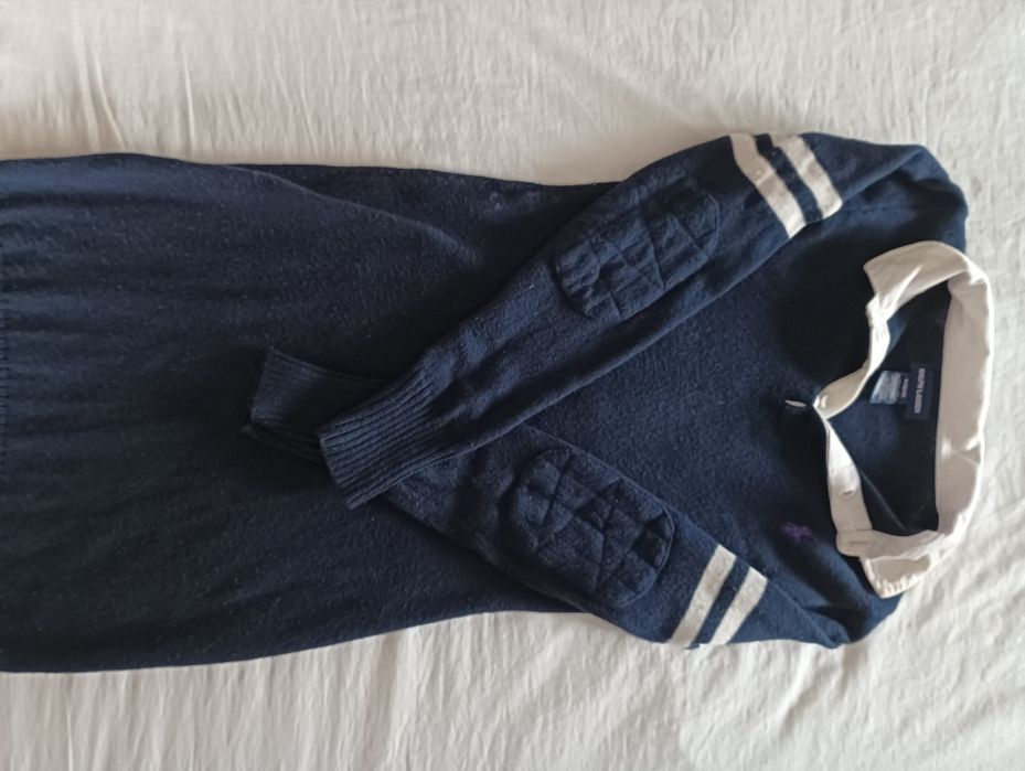 Vestido malha Ralph Lauren,T.L (12-14 anos))