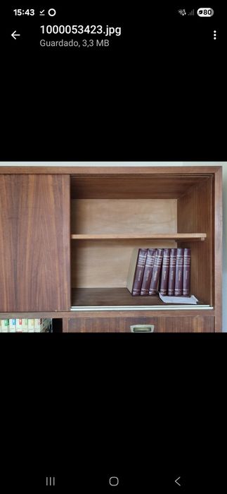 Armário/Estante de Madeira