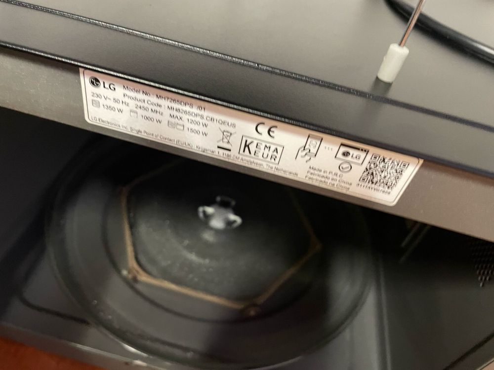 Microondas LG preto