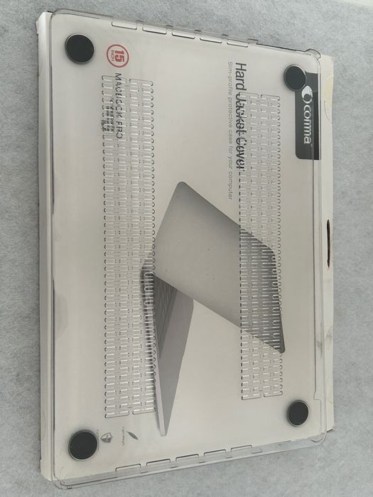 Macbook pro 2017 capa transparente frente e tras