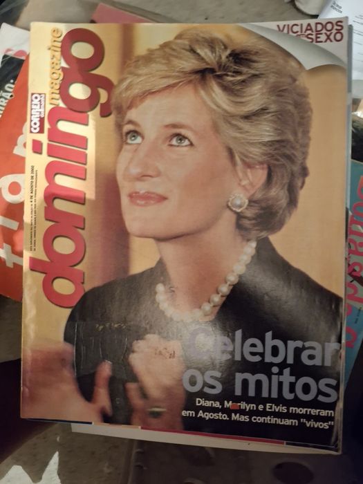Revistas antigas princesa diana lady di