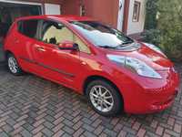 Nissan Leaf Nissan Leaf 2016 TECNA 24 kWh czerwony, pierwszy właściciel w kraju
