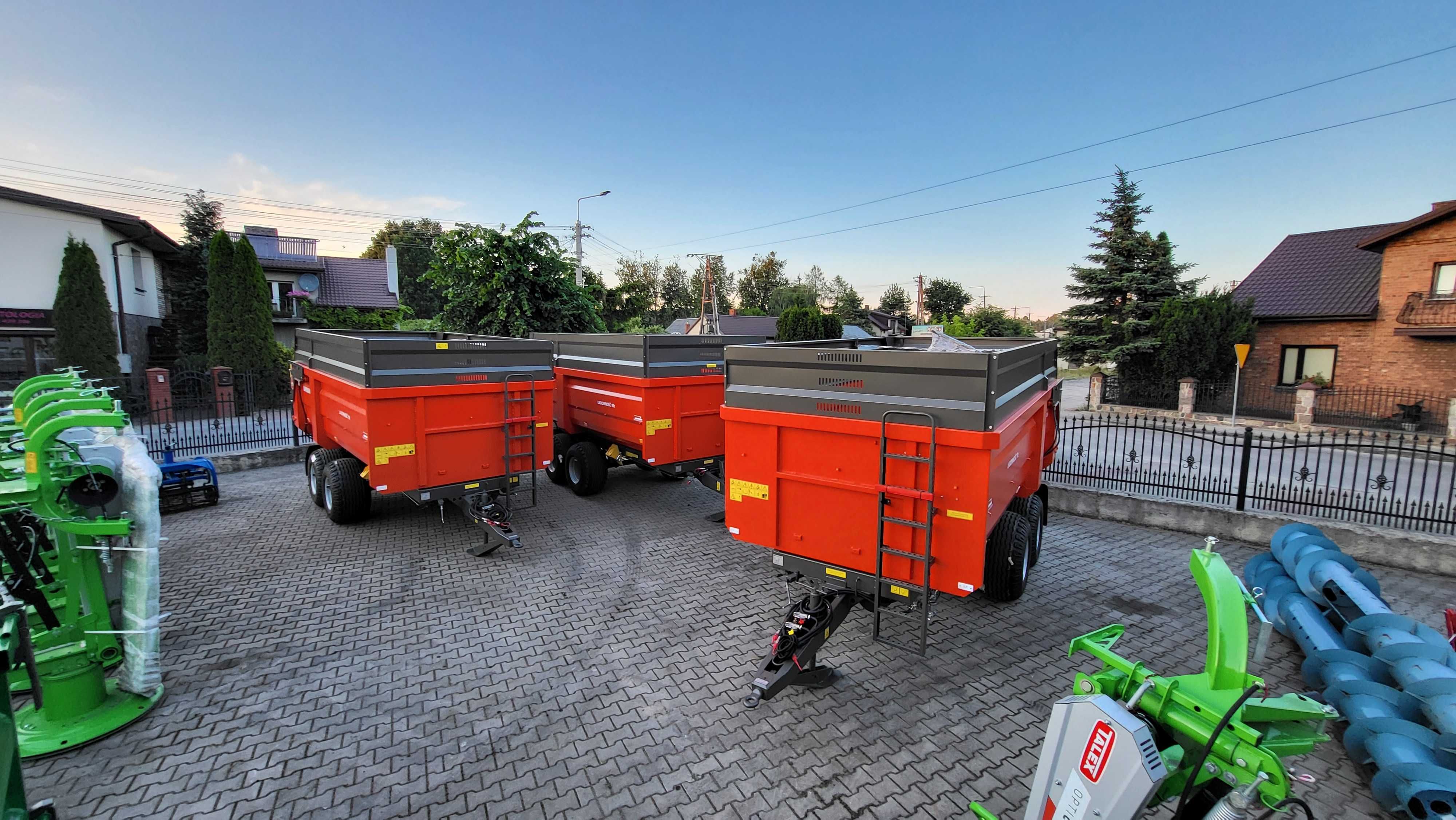 Przyczepa skorupowa tandem budowlana 10 TON Ursus T-083/A