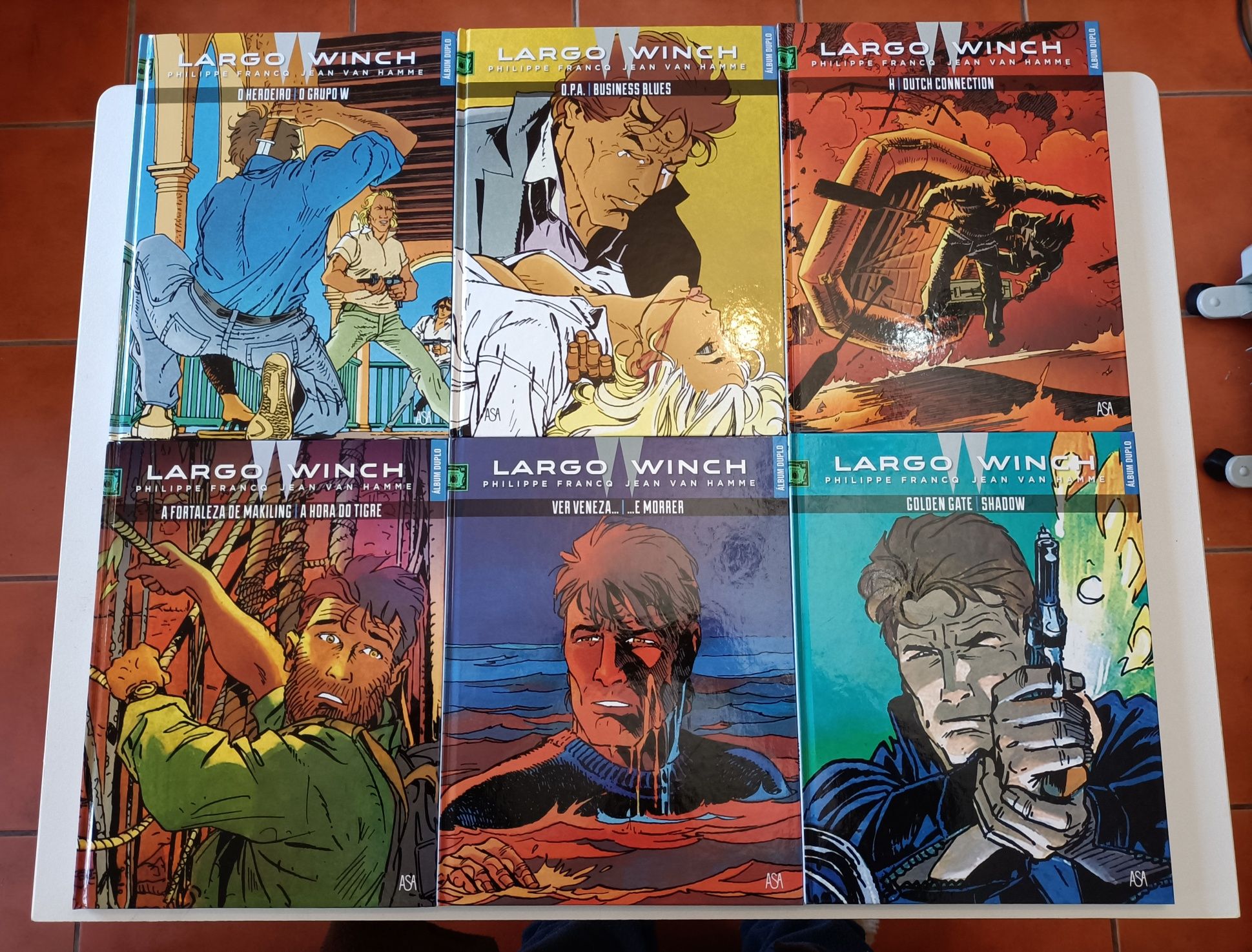 17 Livros A4 Largo Winch