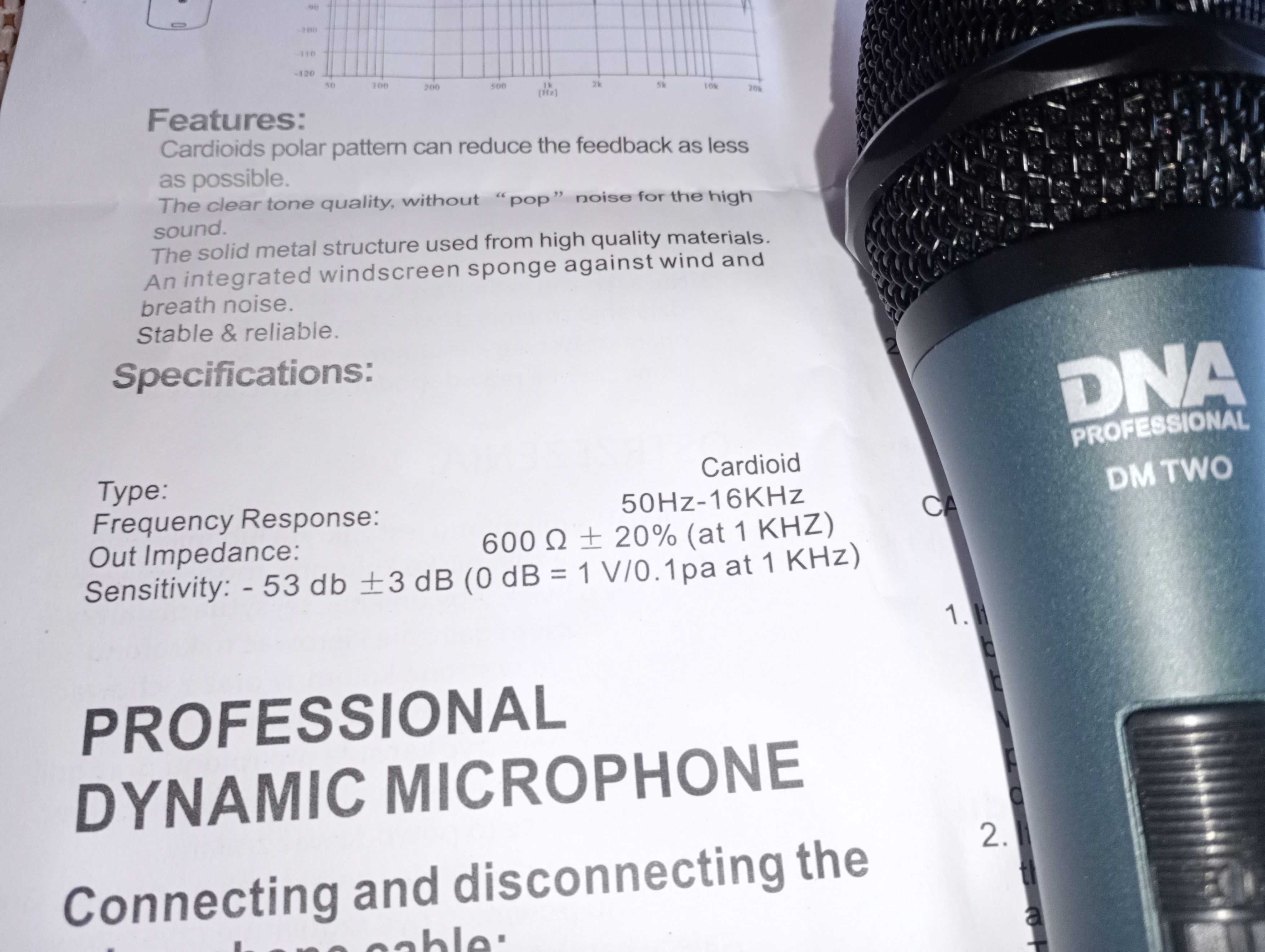 Mikrofon Dynamic Microphone Profesjonal