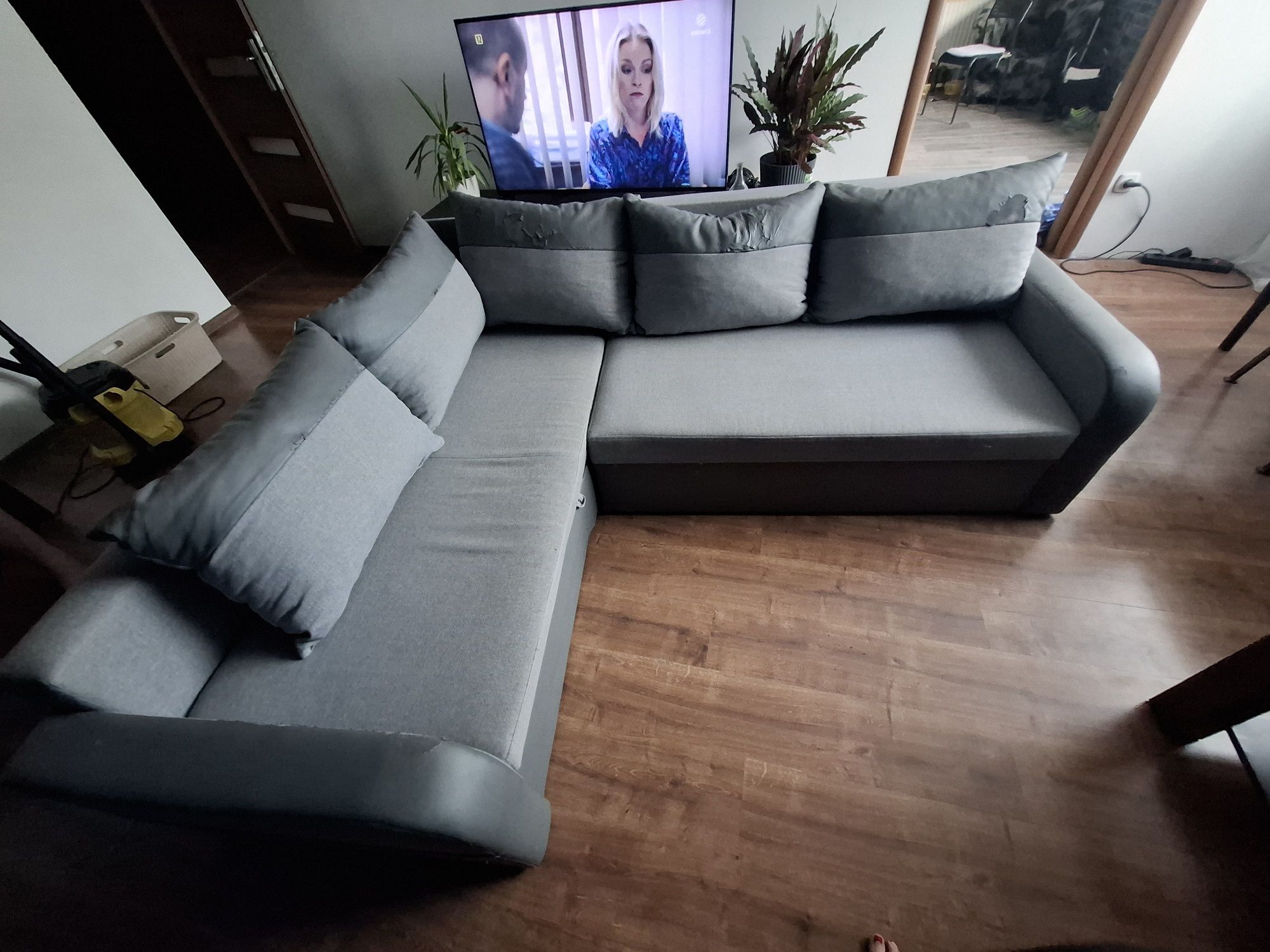 Narożnik z funkcją spania