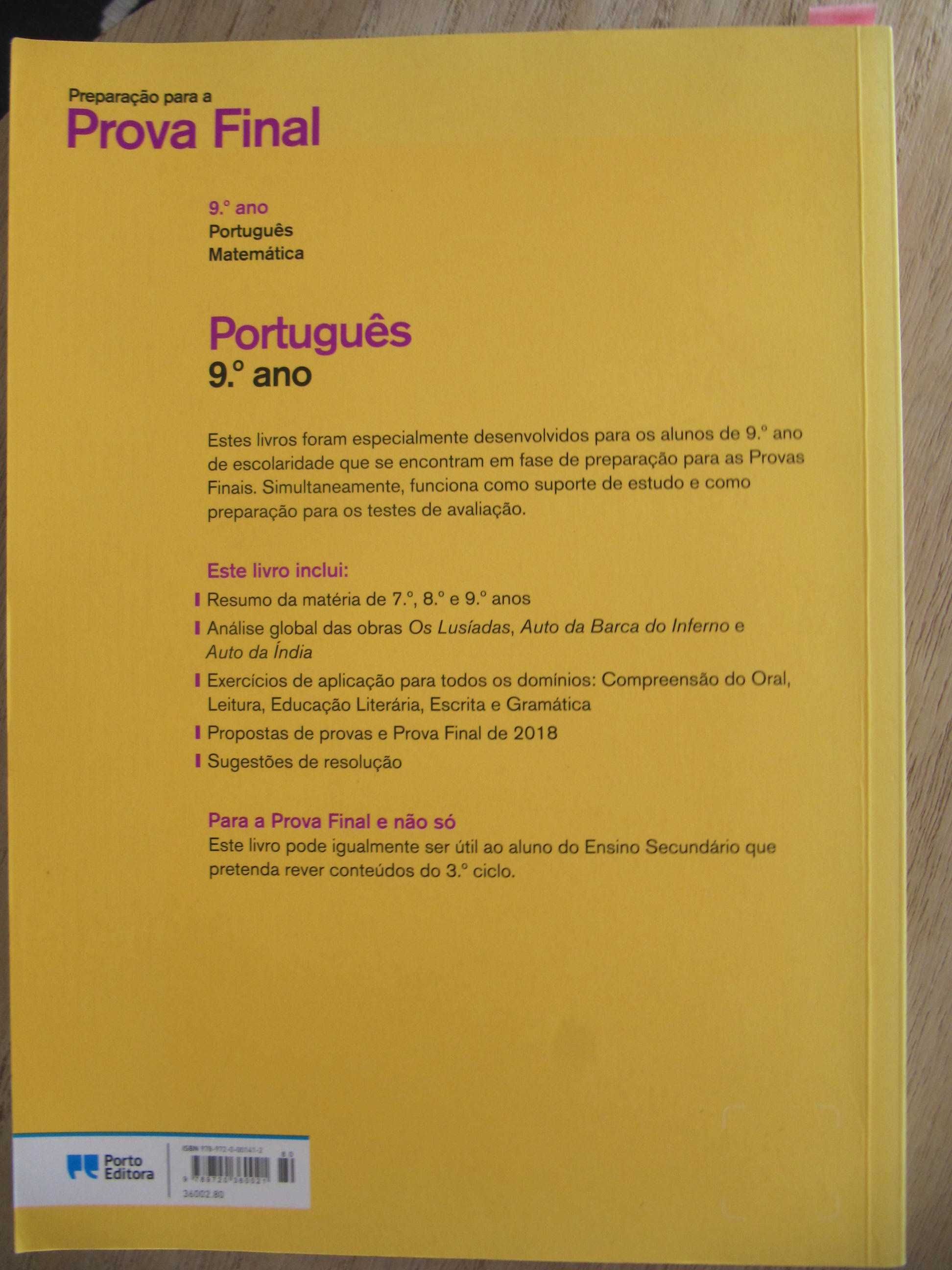 Preparação para Português do 9ªano