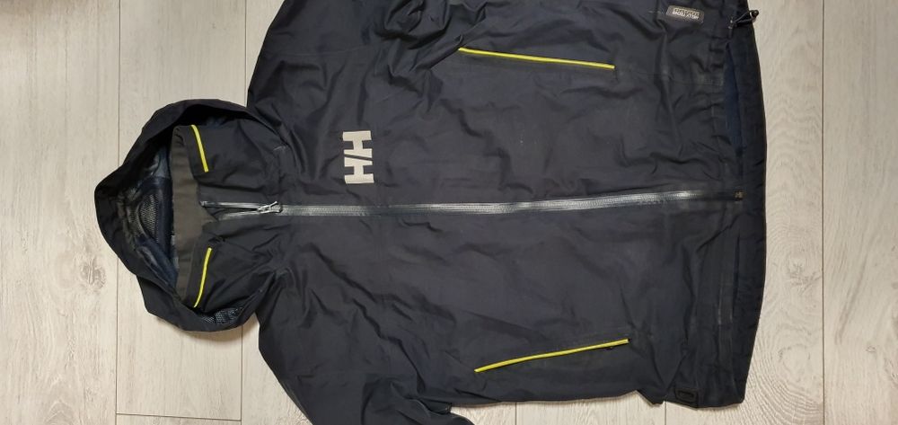 Kurtka przeciwdeszczowa HELLY HANSEN rozmiar L wymiary na zdjęciach