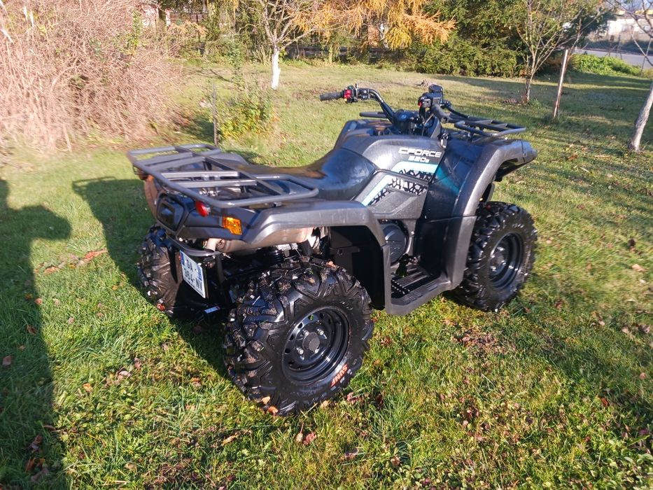 Quad CFMOTO CFORCE 520, 2021r. 4x4 , wciągarka dokumenty do rejestracj