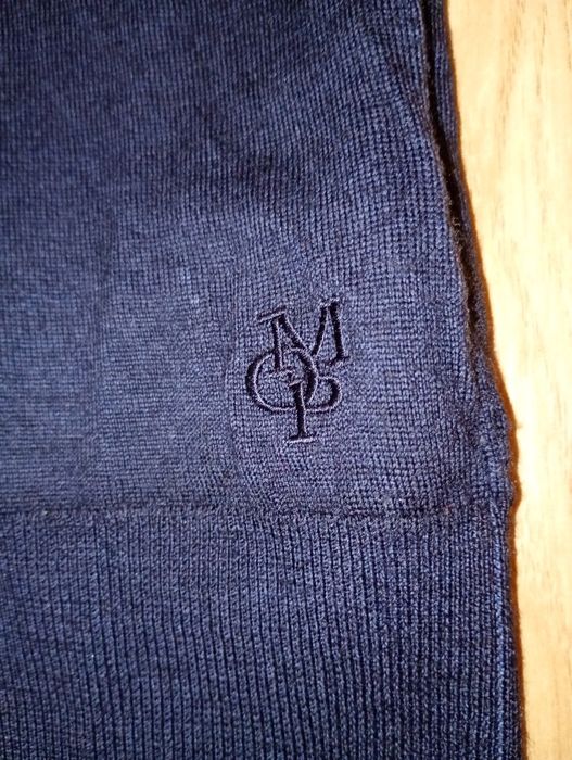 Sweter Marc O'polo M męski rozpinany wełna 100% granatowy