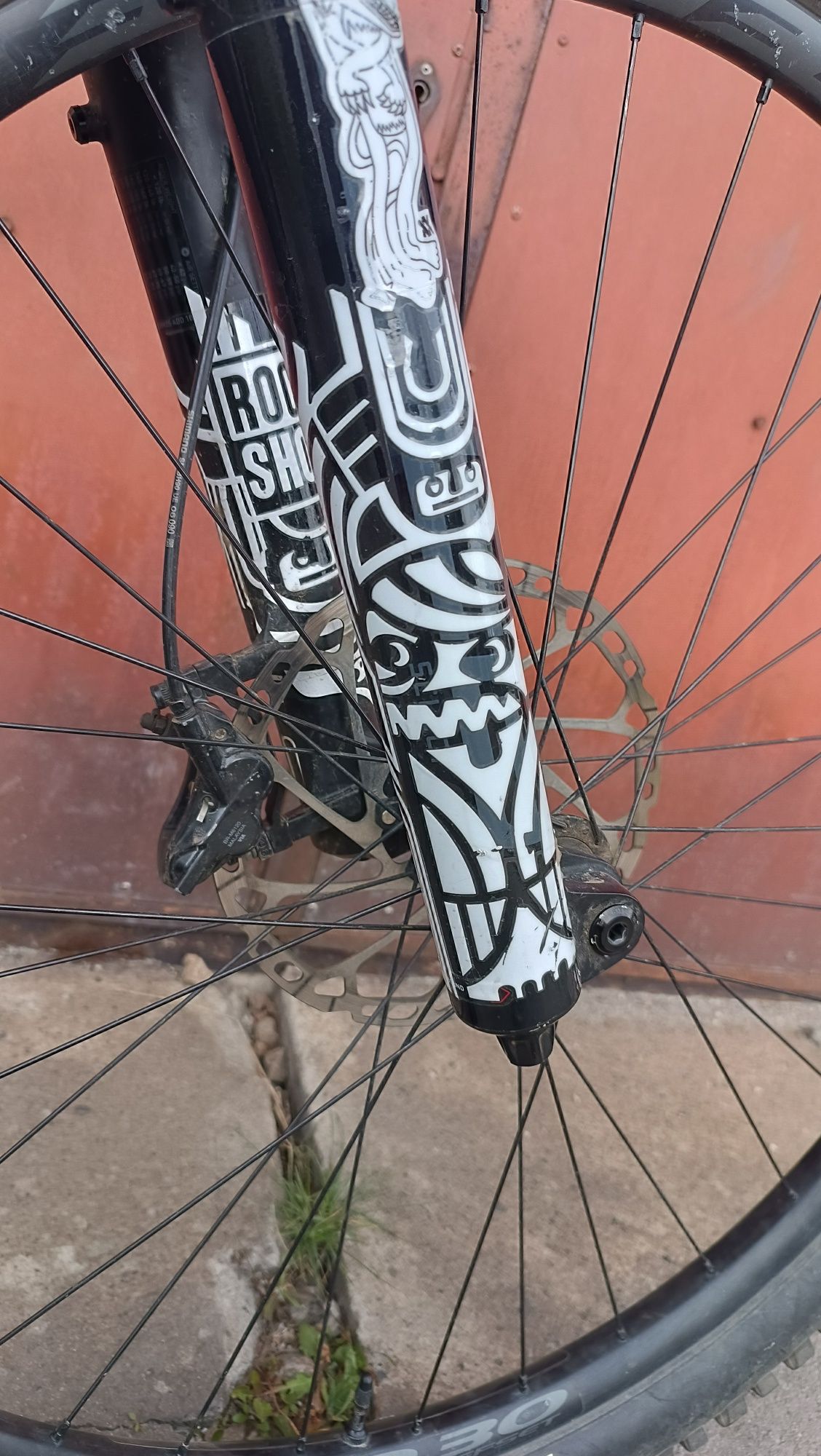 Naklejki Rock Shox Zeb Domain Totem różne kolory