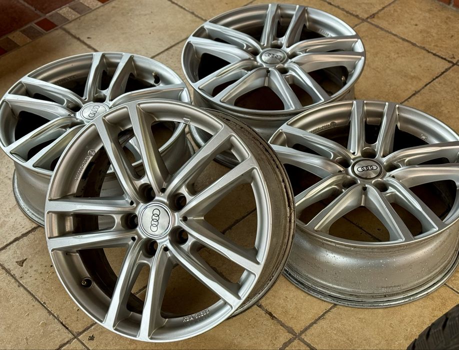 Литые диски R17 5x112 оригинал Audi A4 b8 A6 VW Skoda Seat MB