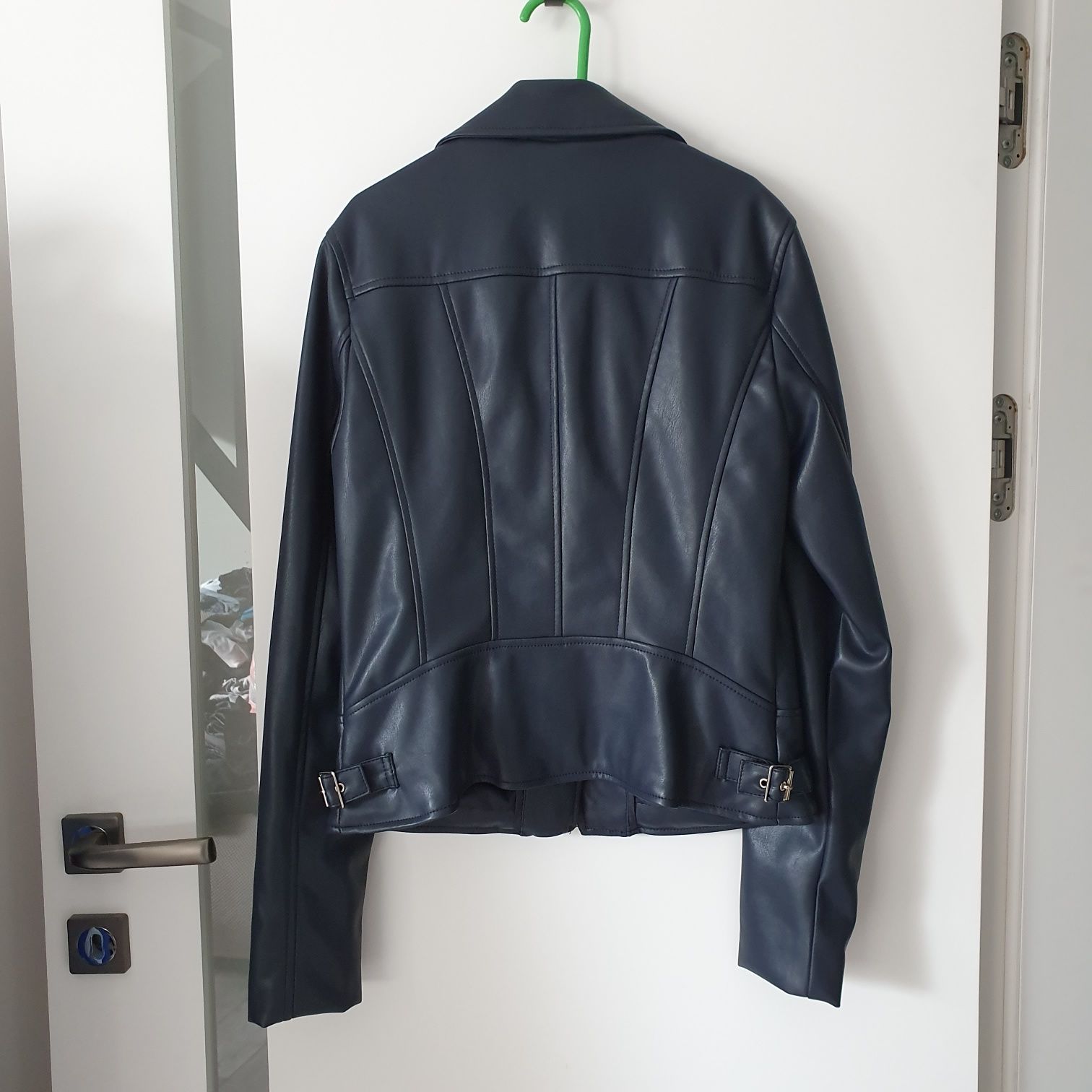 Kurtka ekoskóra, ramoneska, Tommy Hilfiger, rozm. XS/S
