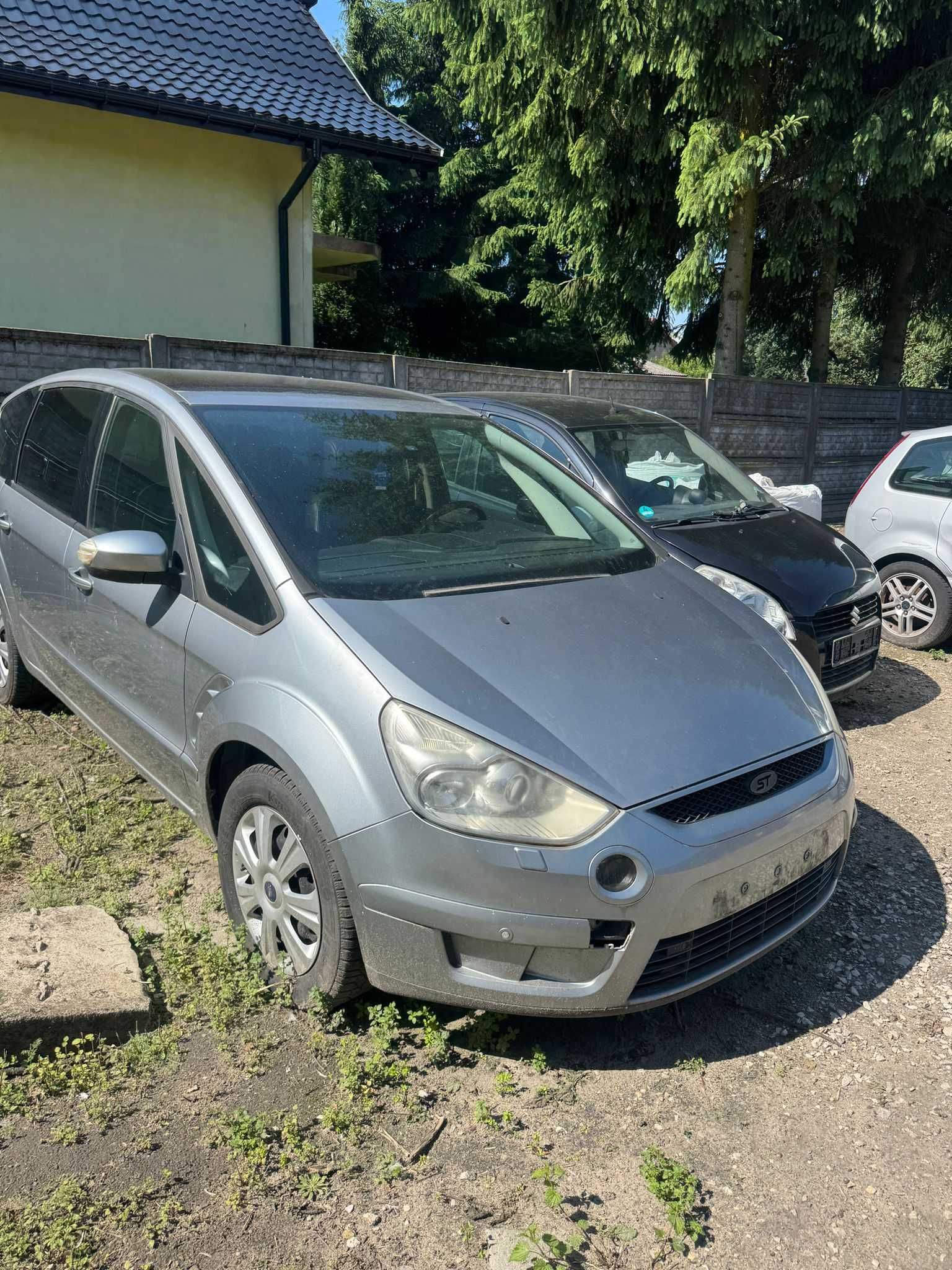 Ford S-MAX 2006r uszkodzony silnik, bardzo bogate wyposażenie