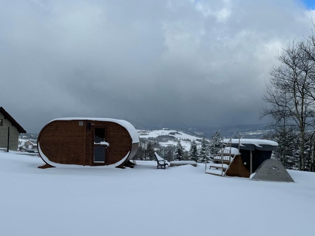 Dom z Jacuzzi willa strefa SPA (balia, sauna) Beskidy Góry wakacje