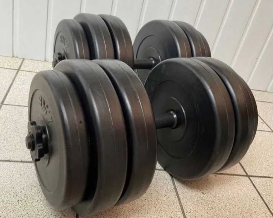 Гантелі розбірні / разборные гантели — композитні, різна вага коплект