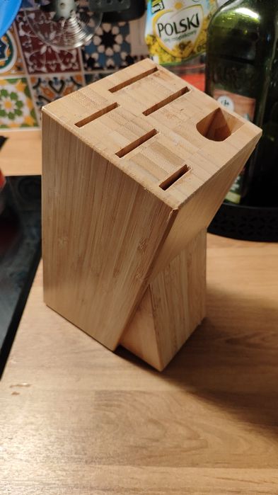 HYVLA Blok na noże, bambus