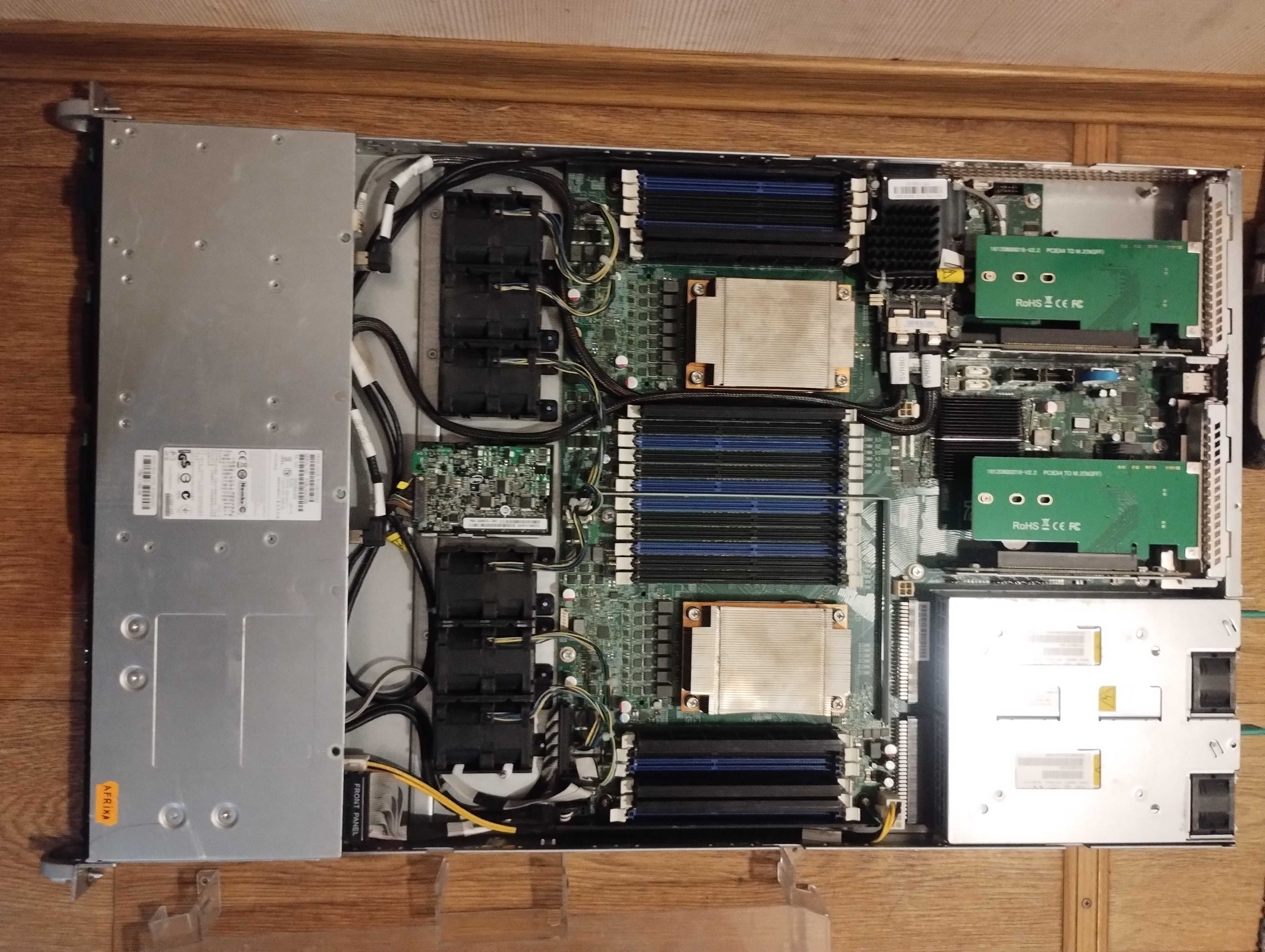 сервер на базі Xeon E5-2650 (2CPU - 16 ядер / 32 потоки, RAID, BMC)