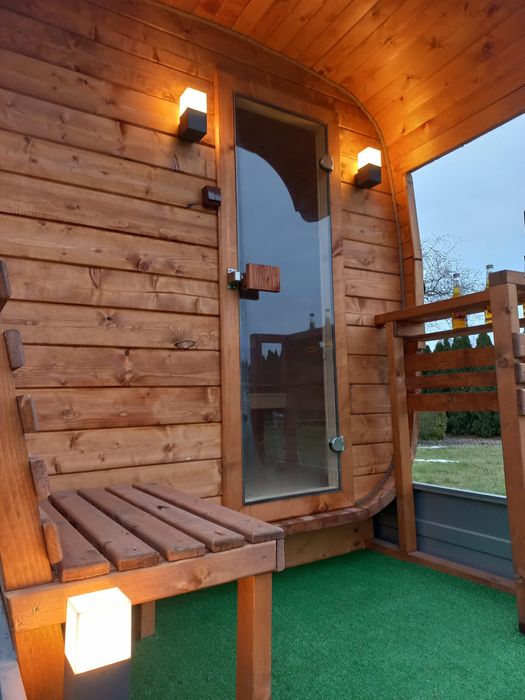 Mobilna sauna, jacuzzi, bania