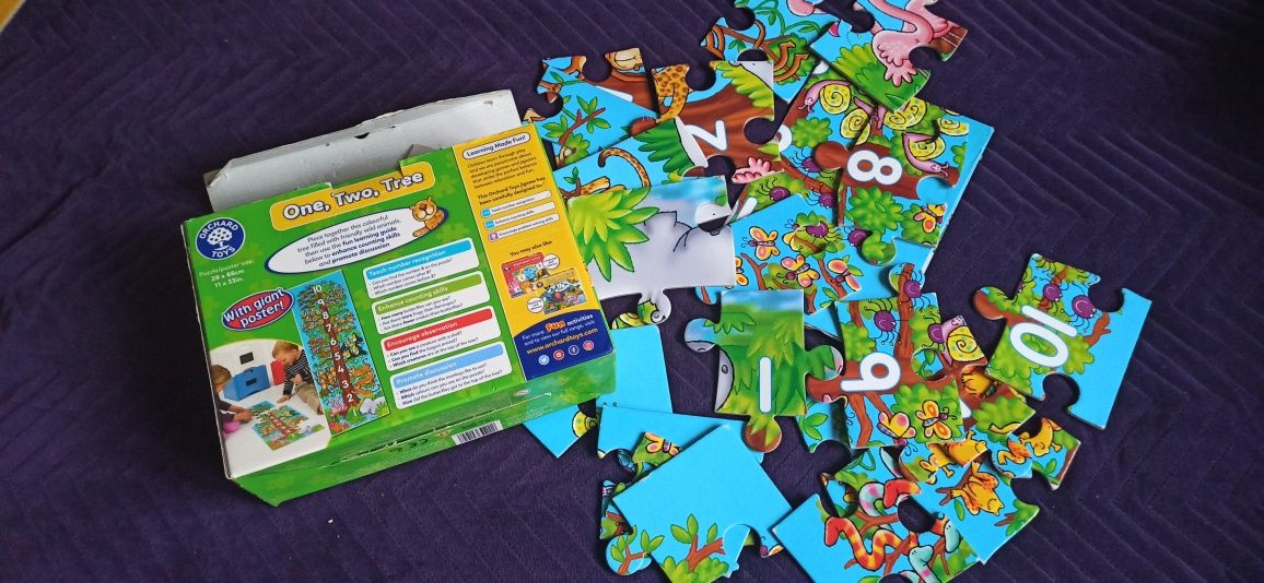 Puzzle One, Two, Tree - układanka dla dzieci