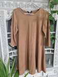 Vestido Curto Castanho