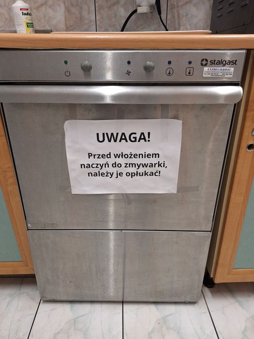 Zmywarka, wyparzarka gastronomiczna Stalgast