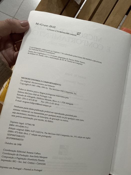 Microeconomia e comportamento