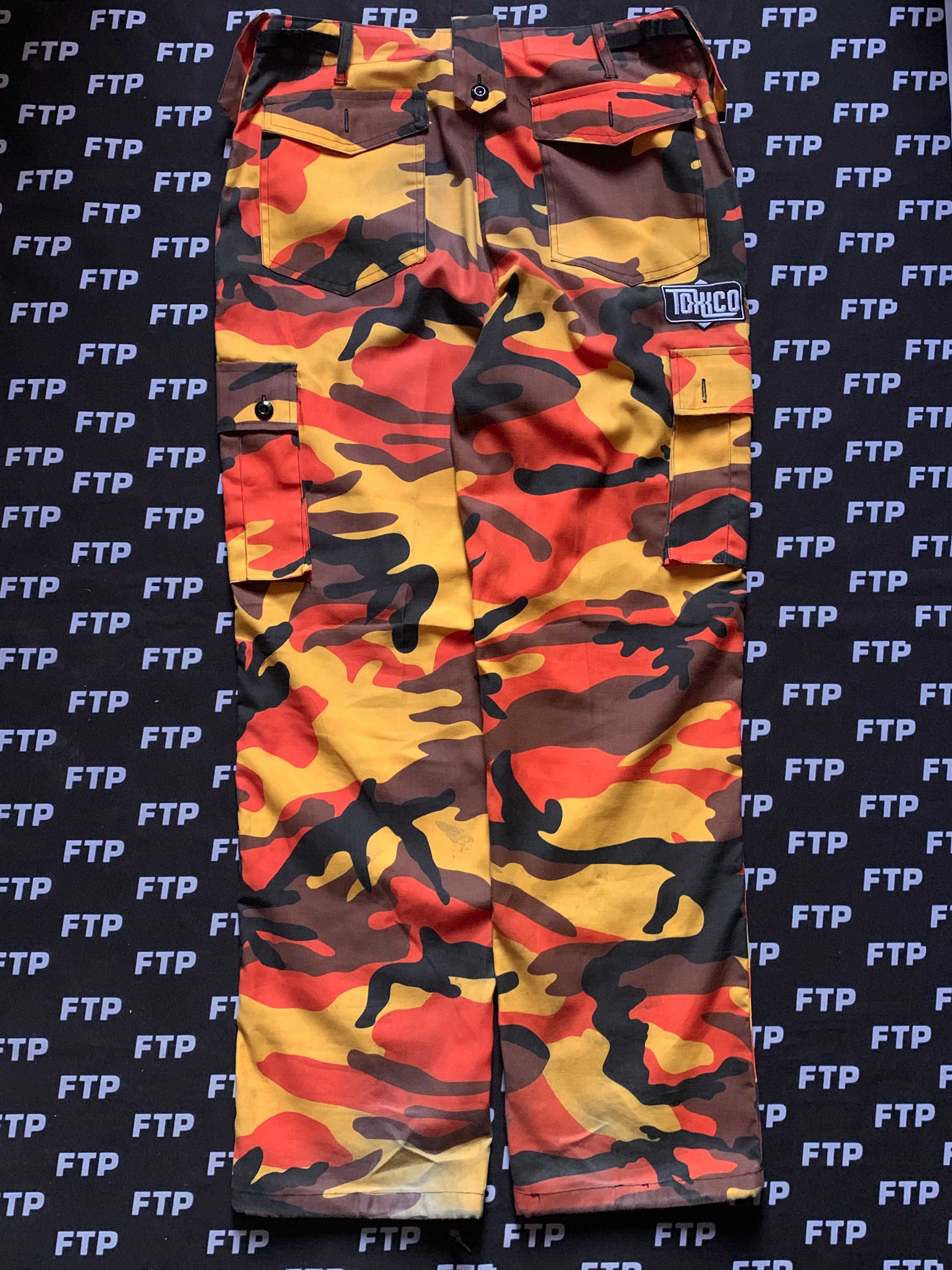 Baggy Camo Pants Реп Штаны