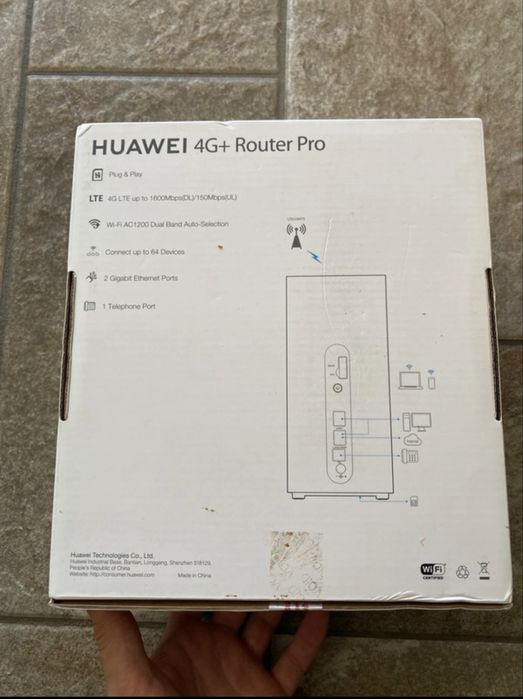 Router Pro HUAWEI 4G+ | compatível c/ DIGI, UZO, WOO e Amigo