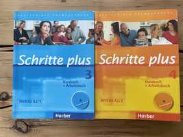 Schritte plus 3 4 Hueber Verlag A2/2 A2/1 niemiecki deutsch podręcznik