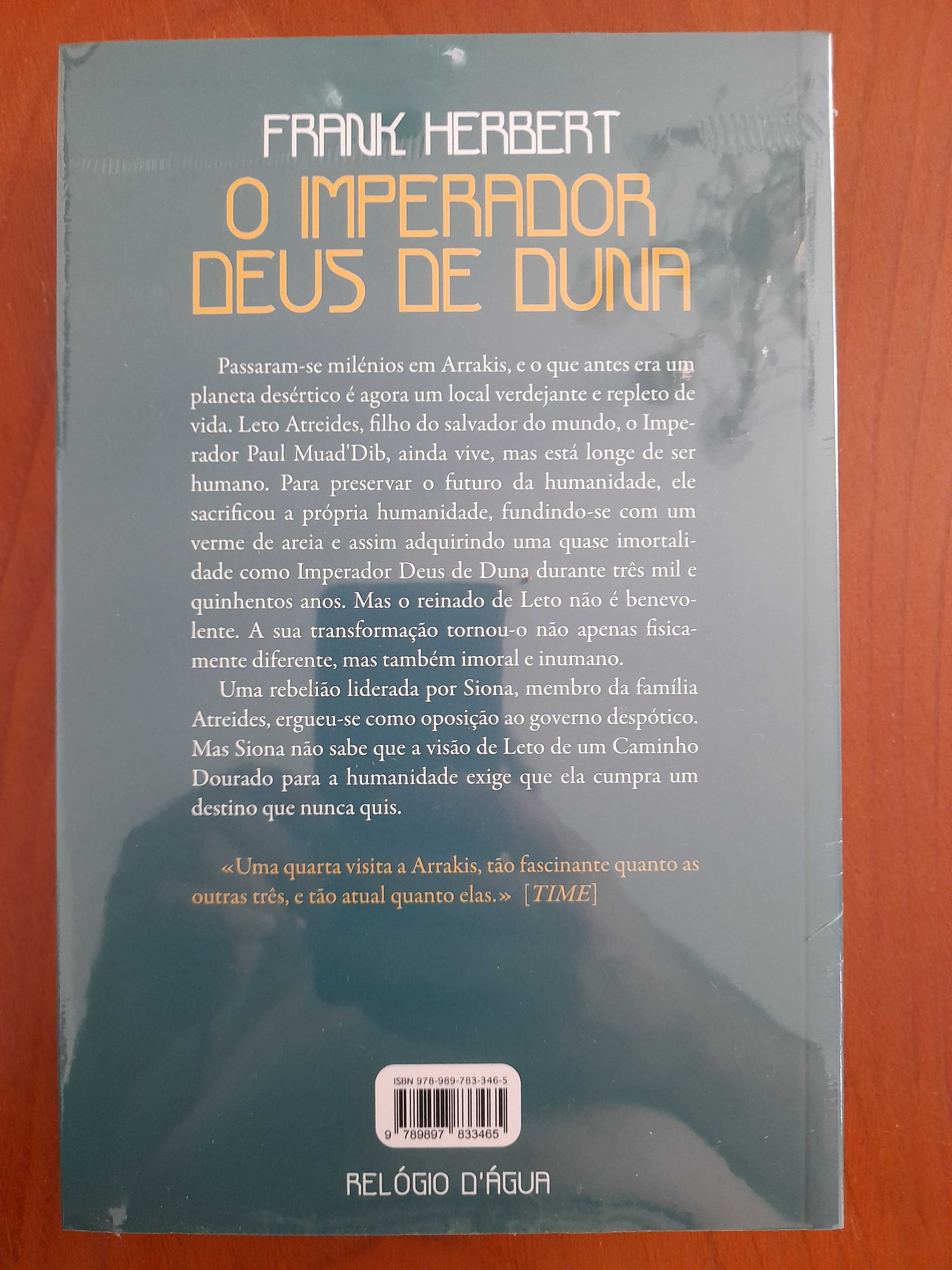 4 Livros DUNA  Frank Herbert
