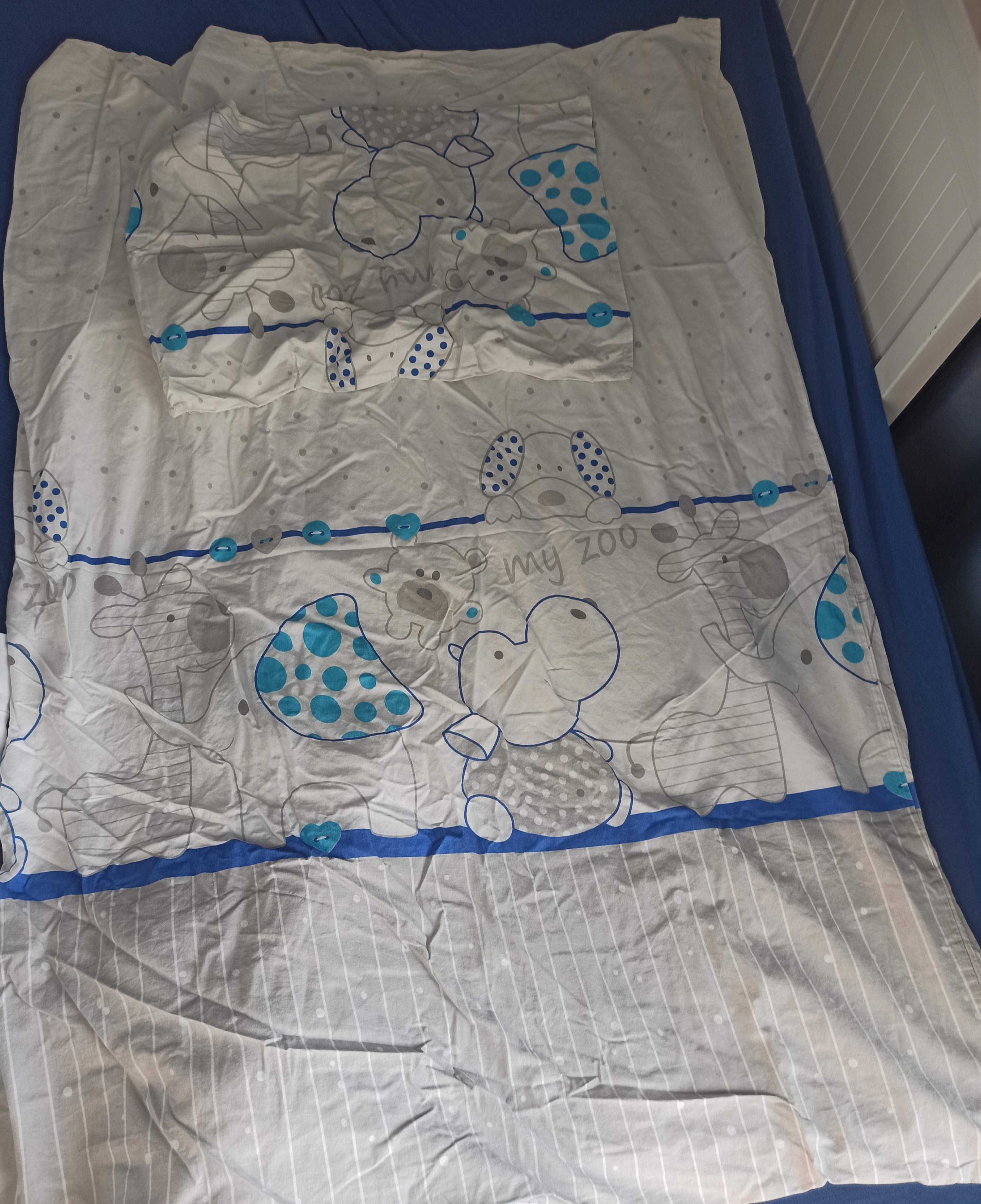 Zestaw pościel i poszewki 120x60 kołdra dla dzieci