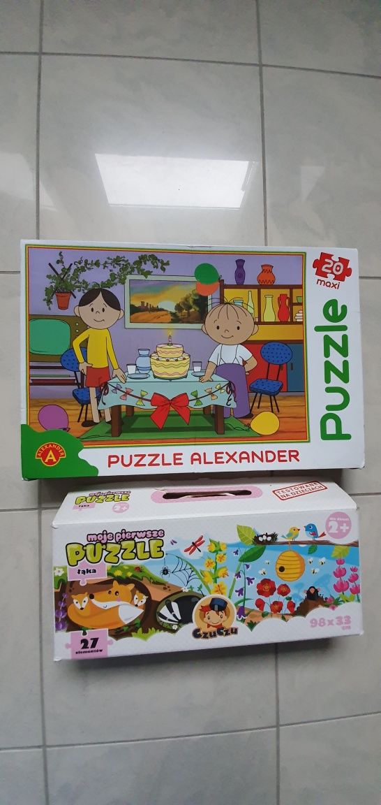 Paka puzzle, książeczki, gry dla dzieciaka 2+ i więcej