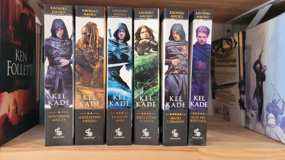 Kel Kade - Kroniki mroku - 6 tomów,  nowe