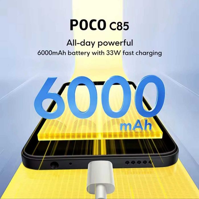 НОВЫЙ Смартфон Poco C85 NFC 12/128 ГБ Глобальная Версия