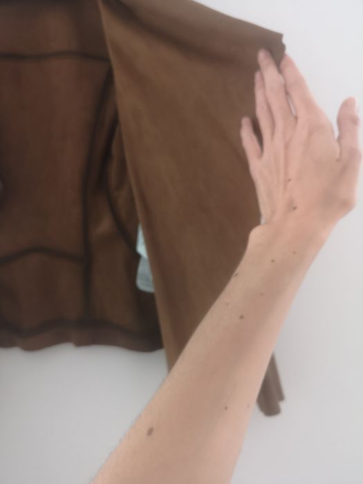 Casaco classy tipo camurça xs