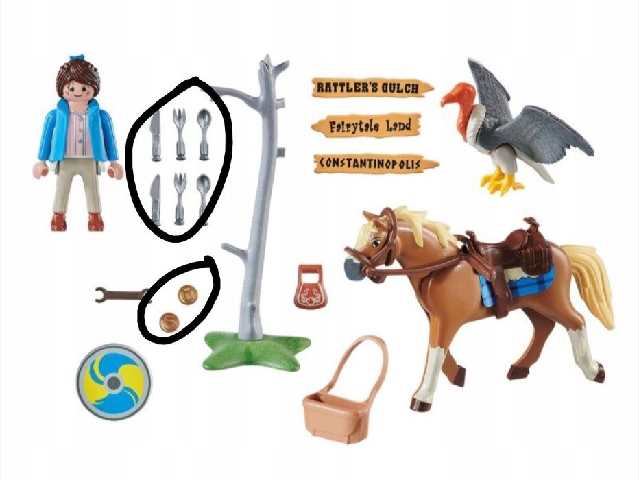 Playmobil 70072 The Movie Marla z koniem