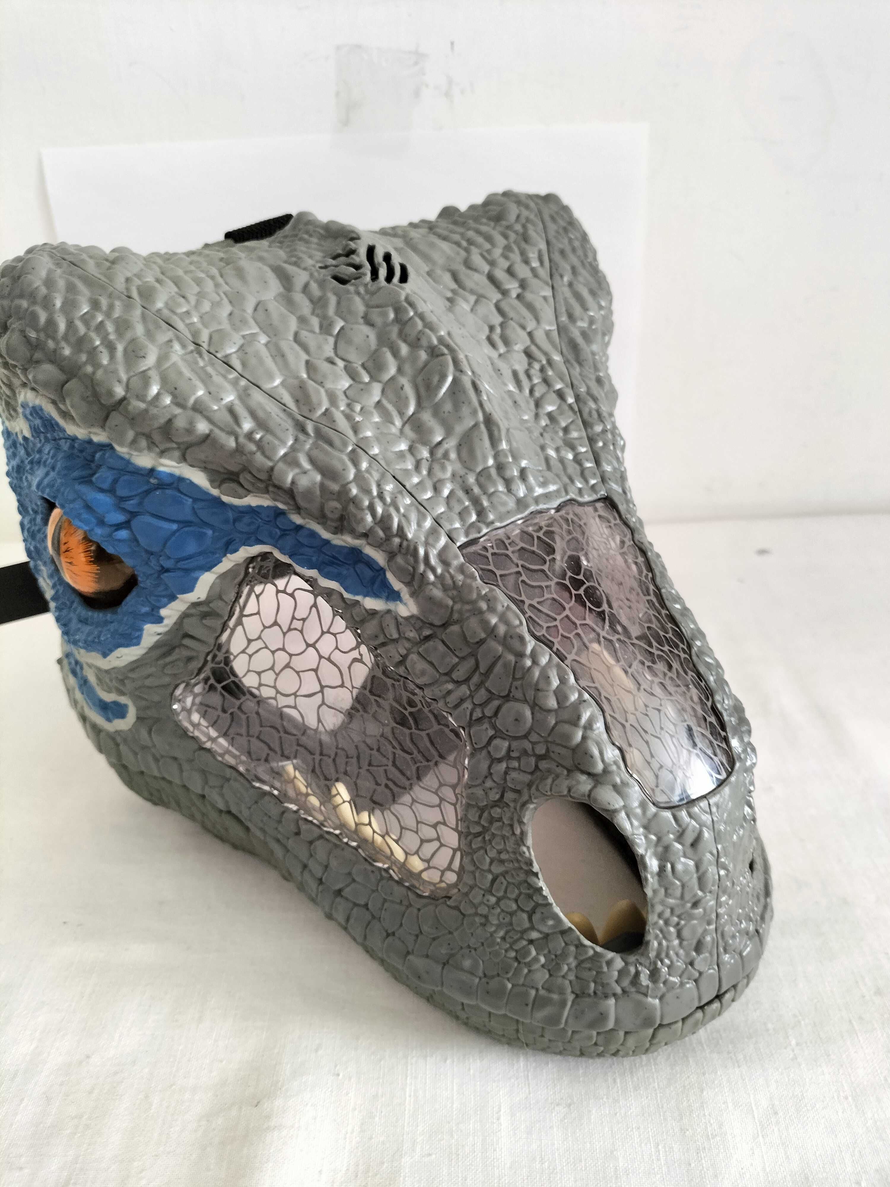 Maska velociraptor dinozaur oryginał